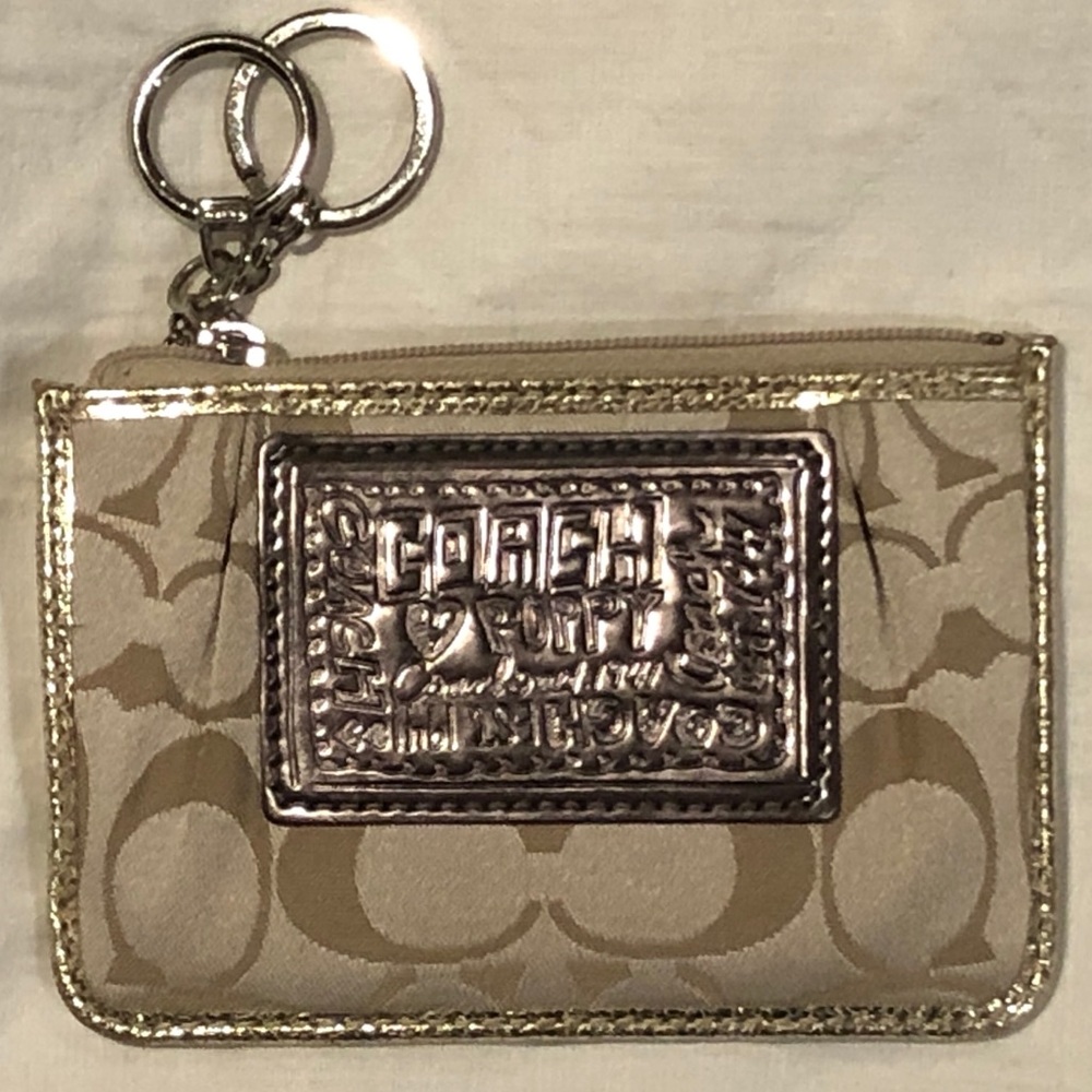 Coach mini wallet/change purse - Picture 1 of 4